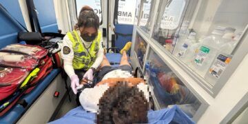 Gobierno de Estefanía Mercado brinda más de 150 atenciones prehospitalarias gratuitas cada semana