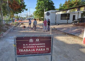 Avanza obra pluvial en Forjadores para reducir encharcamientos en Chetumal