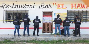 Cateo en bar de Dziuché deja tres detenidos y aseguramiento de drogas
