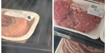 Denuncian presuntas irregularidades sanitarias en área de carnes de supermercado en Tulum