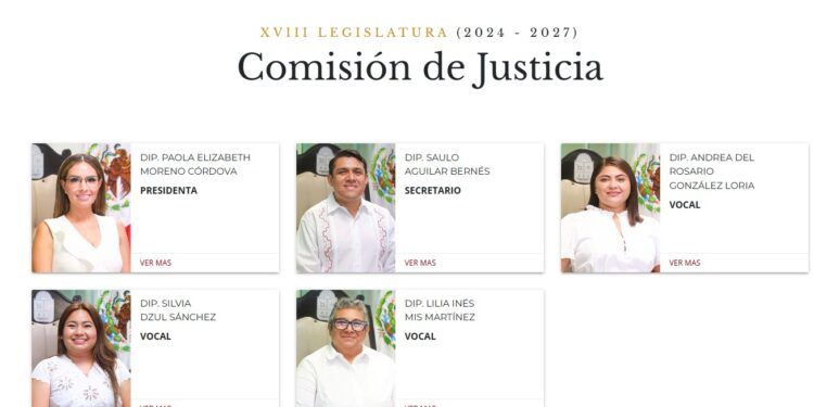 Comisión de Justicia del Congreso de Quintana Roo retiene más del 60% de las iniciativas