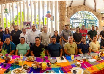 Reafirma Diego Castañón cercanía y atención a las delegaciones