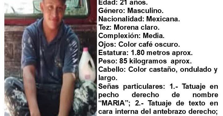 Activan ficha de búsqueda por joven desaparecido en Tulum