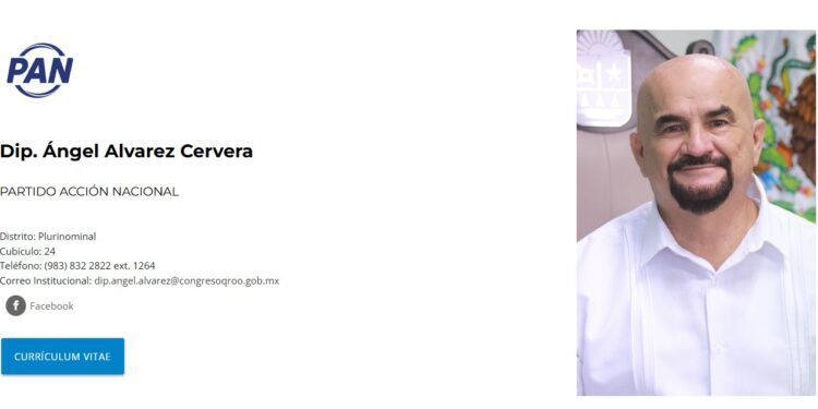 Ángel Álvarez: bajo perfil y escasa productividad en el Congreso de Quintana Roo