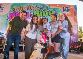 Celebran a la niñez en Othón P. Blanco con jornada de convivencia familiar
