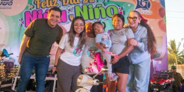 Celebran a la niñez en Othón P. Blanco con jornada de convivencia familiar