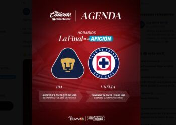 Definen fechas y horarios para la Final del Clausura 2026 entre Pumas y Cruz Azul