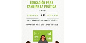 Invita el PVEM a taller “Mujeres que deciden: Educación para cambiar la política”