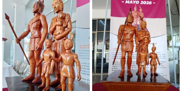 “El Mestizaje”, la pieza artesanal que honra la identidad histórica de Chetumal