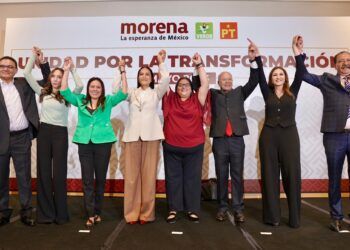 Morena, PT y PVEM acuerdan mantener coalición rumbo a elecciones de 2027
