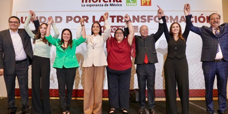 Morena, PT y PVEM acuerdan mantener coalición rumbo a elecciones de 2027