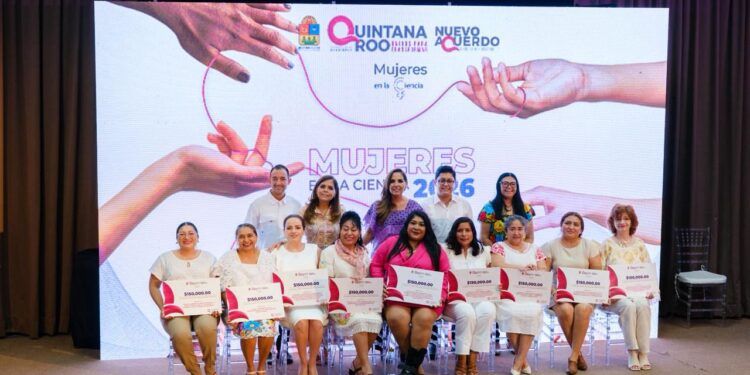 Mara Lezama impulsa a mujeres científicas con apoyo a proyectos de investigación en Quintana Roo