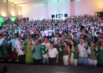 Fernando Muñoz Calero refrenda compromiso para fortalecer al Verde en Playa del Carmen