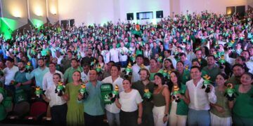 Fernando Muñoz Calero refrenda compromiso para fortalecer al Verde en Playa del Carmen