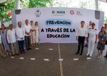 Renán Sánchez Tajonar impulsa en Cozumel programa de prevención desde las aulas
