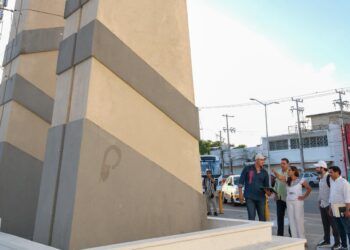 Mara Lezama supervisa rescate del “Barrio Mágico” en el centro histórico de Chetumal