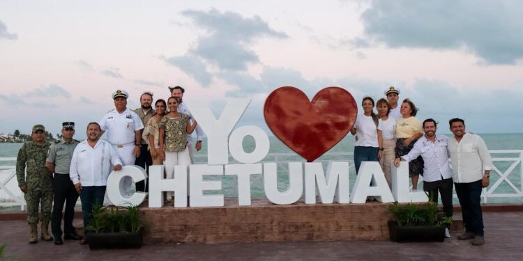 Inaugura Mara Lezama el Portal Marítimo de Chetumal y transforma el muelle fiscal en nuevo atractivo turístico