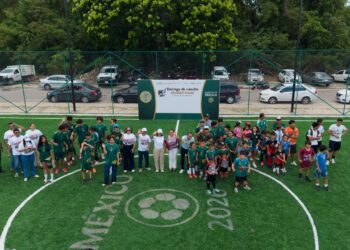 Chetumal se suma al Mundial Social con la inauguración de tres nuevas canchas de fútbol