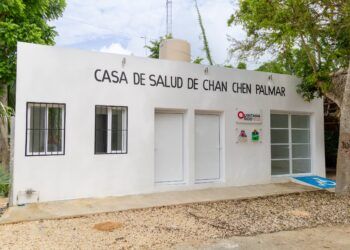 Rehabilitan Casa de Salud de Chanchén Palmar para fortalecer la atención médica en la Zona Maya