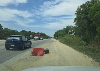 Habitantes de Tulum piden modernizar la carretera Tulum-Cobá-Chemax