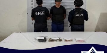 Detienen a presunto narcomenudista y aseguran más de 40 dosis de droga en Tulum