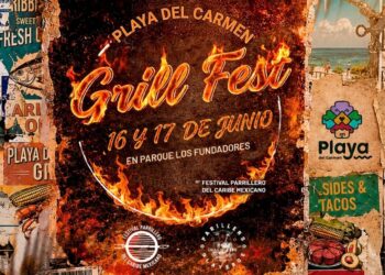 Invita Gobierno de Playa del Carmen a disfrutar del Playa Grill Fest 2026