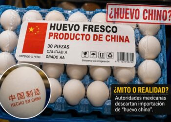 El “huevo chino” es un mito; Profeco descarta importaciones y venta de producto asiático en México