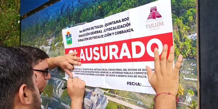 Separan a dos inspectores de Fiscalización en Tulum tras denuncias ciudadanas