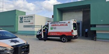 Ataque armado deja a un hombre herido; lo trasladan a Playa del Carmen tras emergencia en Tulum