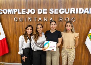 Estefanía Mercado se suma a la estrategia de Seguridad Estatal para la Copa Mundial de Futbol 2026