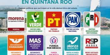 Partidos políticos en Quintana Roo aceleran reconfiguración rumbo al próximo proceso electoral