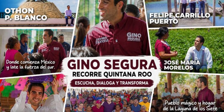 Gino Segura recorre Quintana Roo sin reflectores y prioriza el contacto directo con la ciudadanía