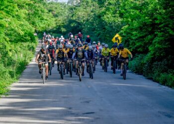 Nojoch Yuum: rodada recorre la Zona Maya y celebra las raíces culturales de Tulum