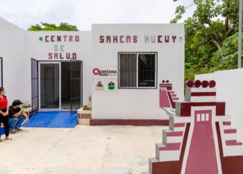 Diego Castañón entrega rehabilitación y ampliación de la Casa de Salud de Sahcab Mucuy