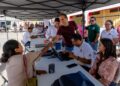 Gobierno de Diego Castañón lleva trámites y servicios a familias de Cancha Maya