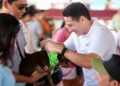 Renán Sánchez Tajonar encabeza jornada gratuita de bienestar animal en Cozumel