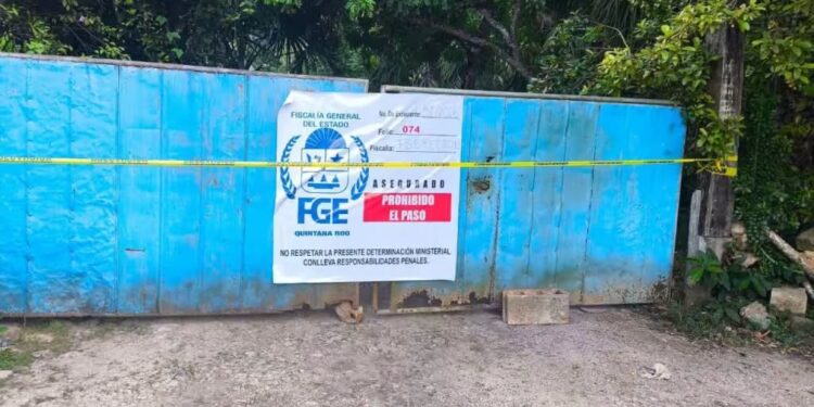 Aseguran dos inmuebles tras operativo federal y estatal en José María Morelos