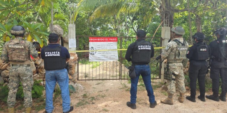 Catean nueve inmuebles en Quintana Roo por presunto narcomenudeo