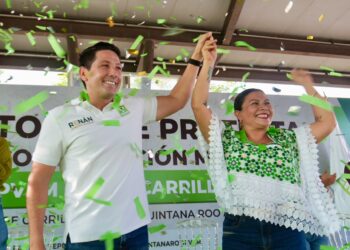 Renán Sánchez toma protesta a nuevo Comité Municipal del Partido Verde en Felipe Carrillo Puerto