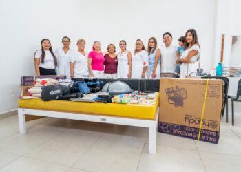 Damas Voluntarias entregan equipo al CRIM de Tulum tras recaudar 150 mil pesos