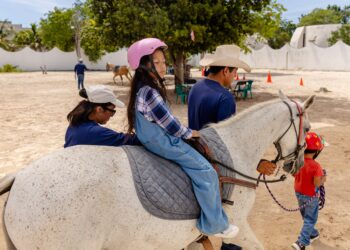 Mejoran instalaciones del Centro de Equinoterapia del DIF Tulum