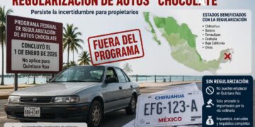 Quintana Roo quedó fuera de la regularización de autos “chocolate”; persiste incertidumbre entre propietarios