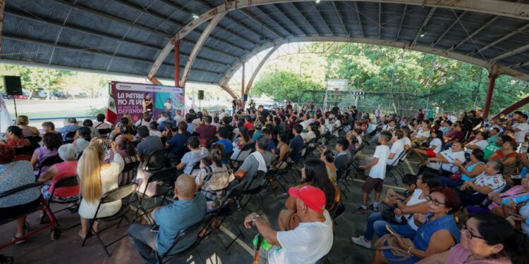 Gino Segura refrenda la unidad de Morena en Quintana Roo con recorrido y Asamblea Informativa en Cancún