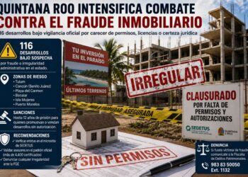 Quintana Roo pone bajo la lupa 116 desarrollos por presuntas irregularidades inmobiliarias