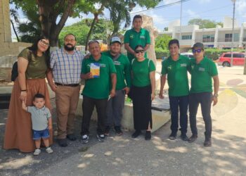 Misioneros recorren Tulum y anuncian jornada de oración por la paz el próximo 6 de agosto