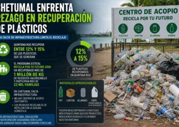 Chetumal rezagada en reciclaje de plásticos por falta de infraestructura