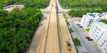 Supervisa Estefanía Mercado obras de repavimentación con inversión superior a 25 mdp