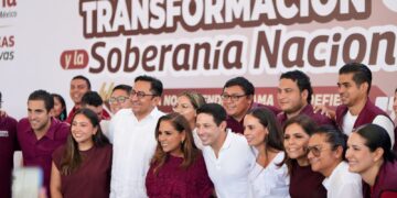 Renán Sánchez refrenda respaldo del Verde a Claudia Sheinbaum y Mara Lezama