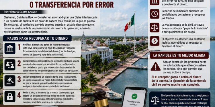¿Transferiste dinero a la cuenta equivocada? Esto puedes hacer para intentar recuperarlo