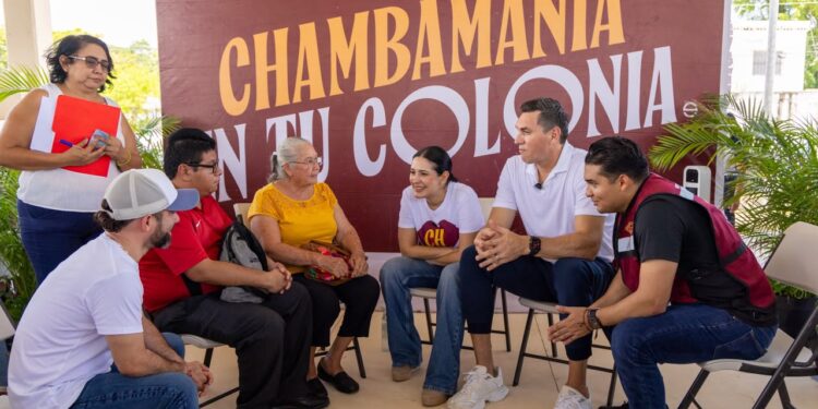 Estefanía Mercado lleva “Chambamanía” al Ejido y acerca servicios municipales a las familias
